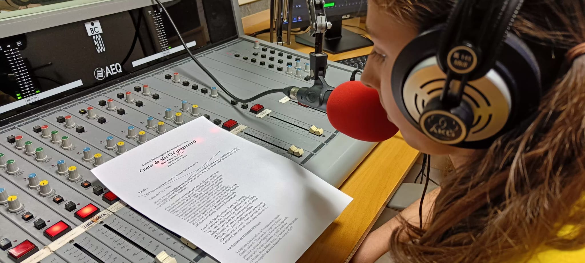 Audiolectura: «Cantar del Mío Cid (fragmento)».