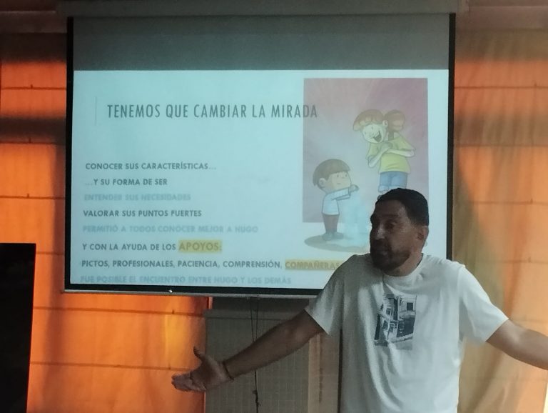 Encuentro con Miguel Domínguez Palomares.