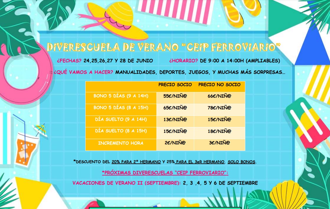Diverescuelas de verano