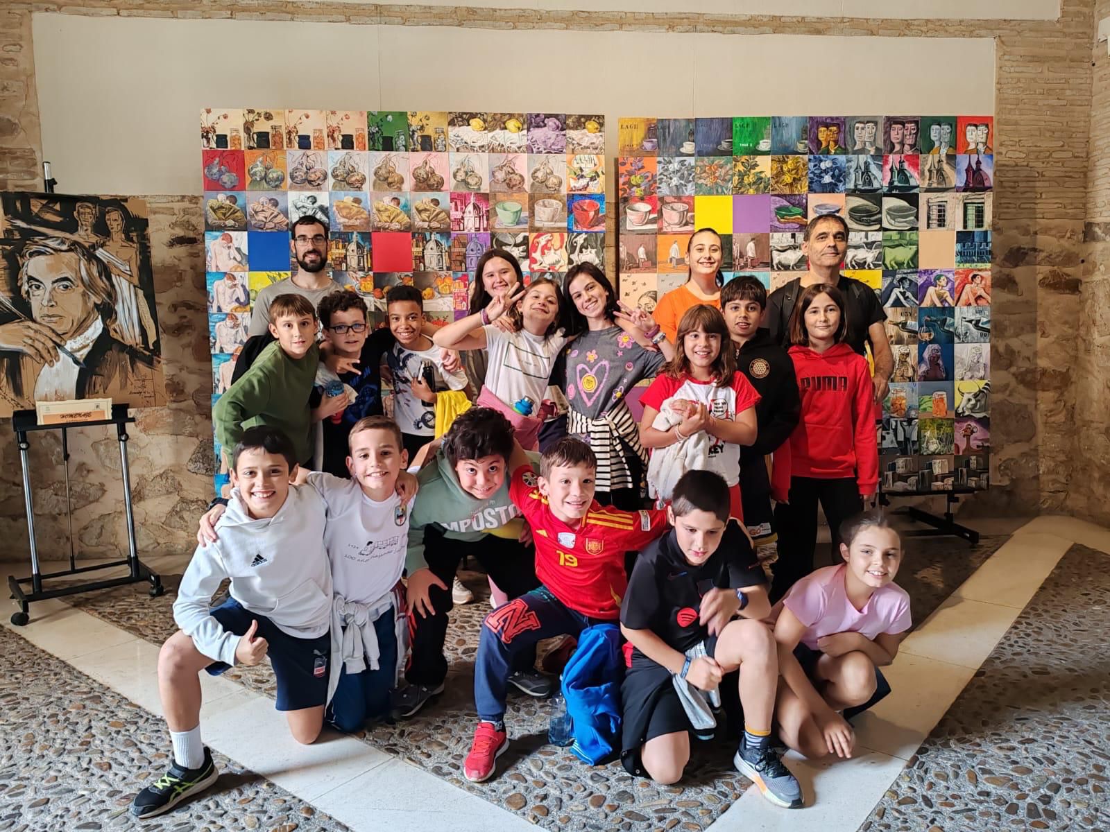 Visita de alumnos de 5° al museo López Villaseñor