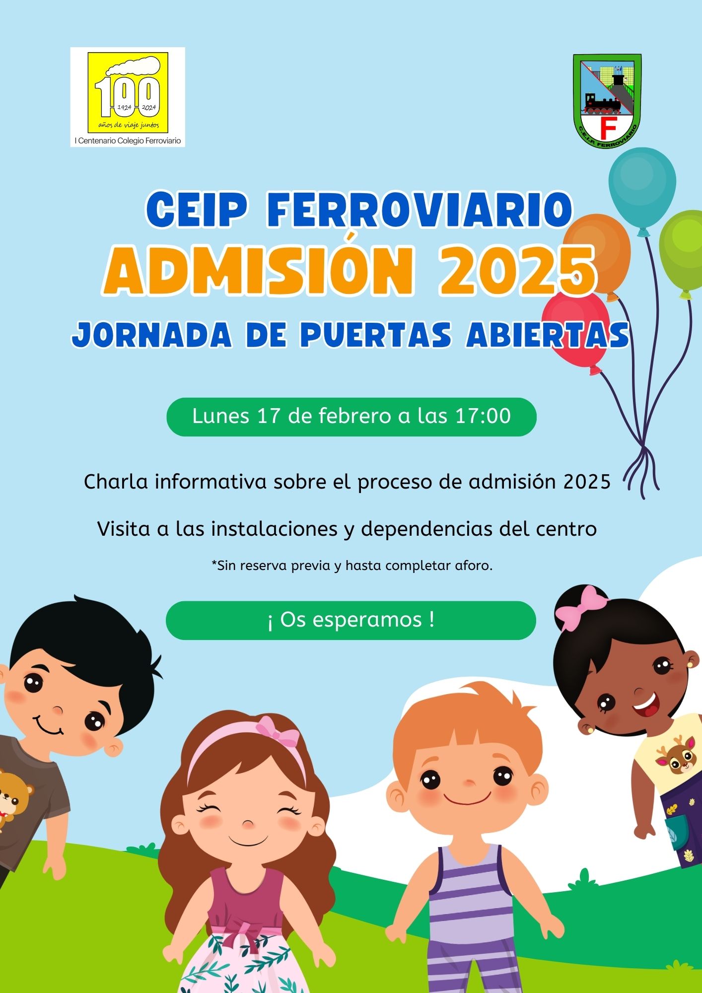 Admisión 2025: Jornada Puertas abiertas