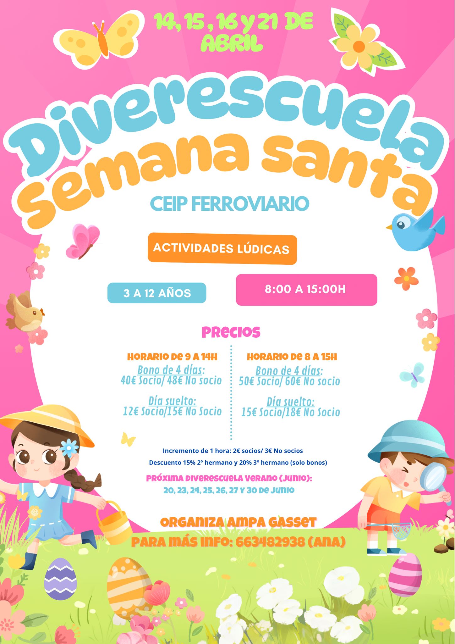 Diverescuelas Semana Santa