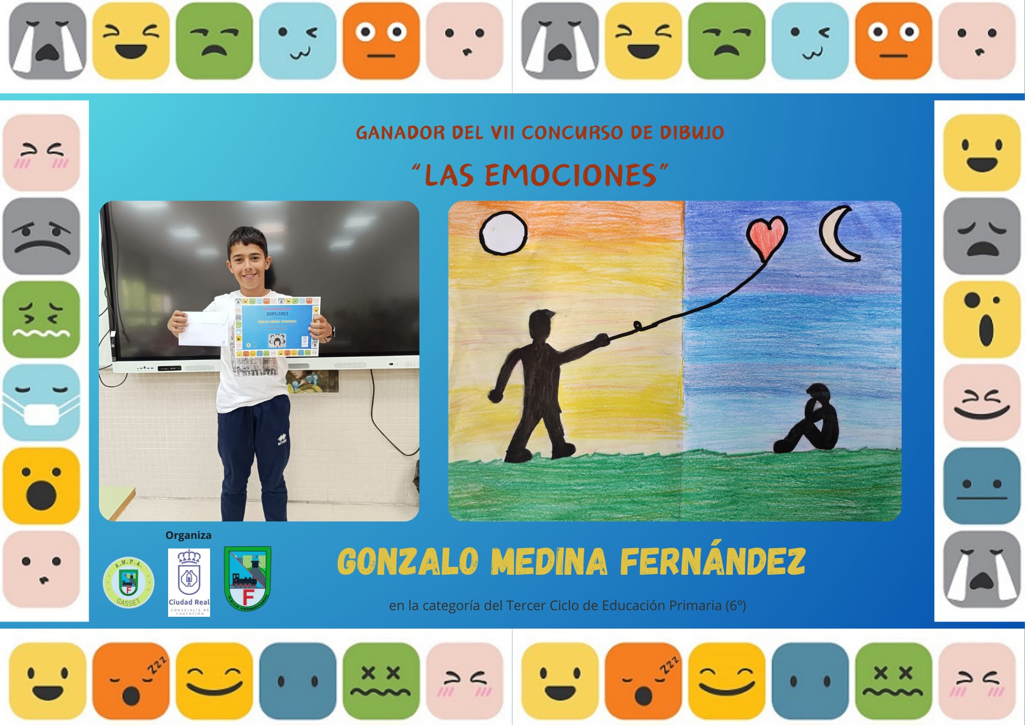 VII Concurso de dibujo «Las emociones»