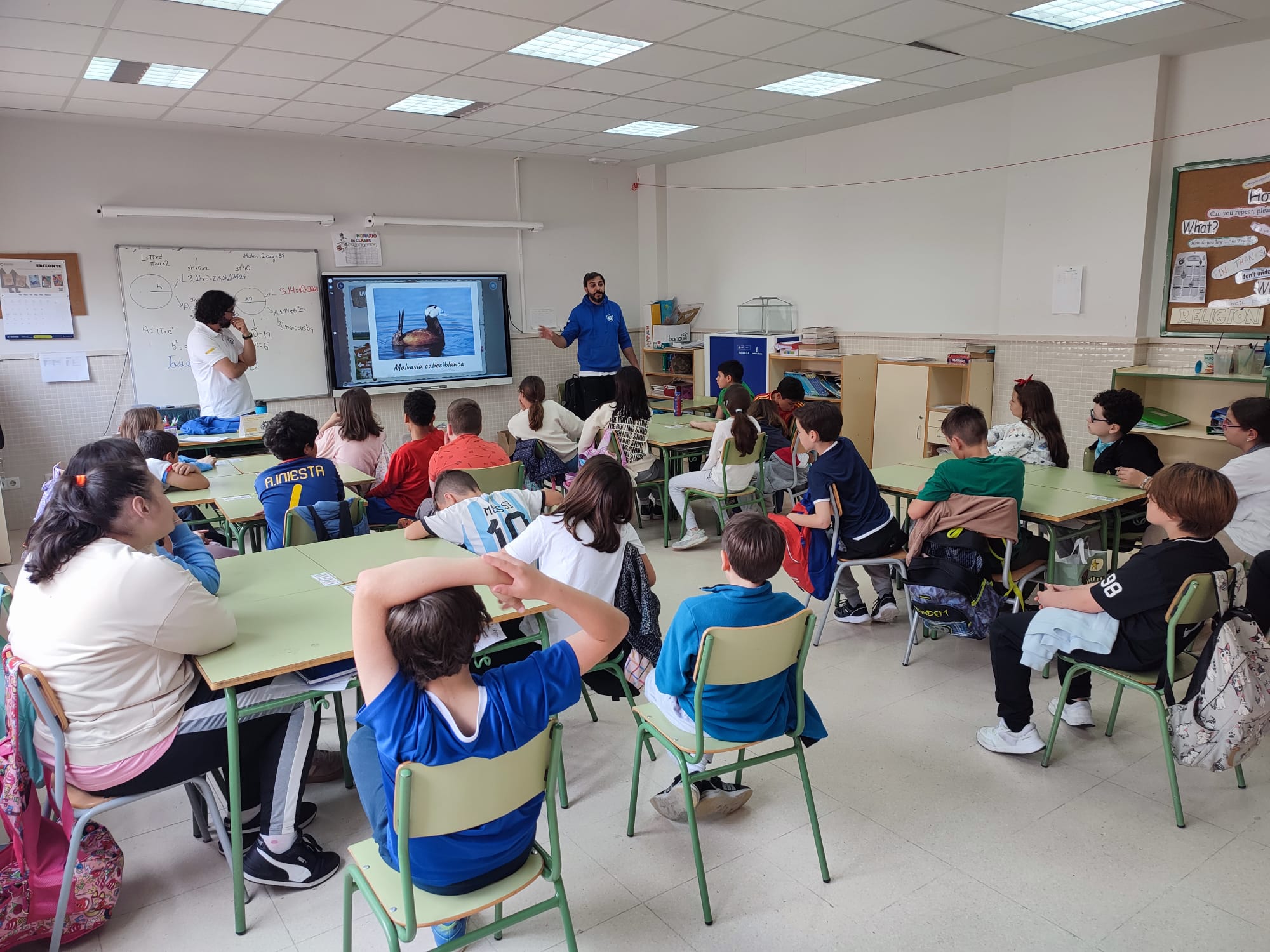 Charla de la Confederación Hidrográfica de del Guadiana