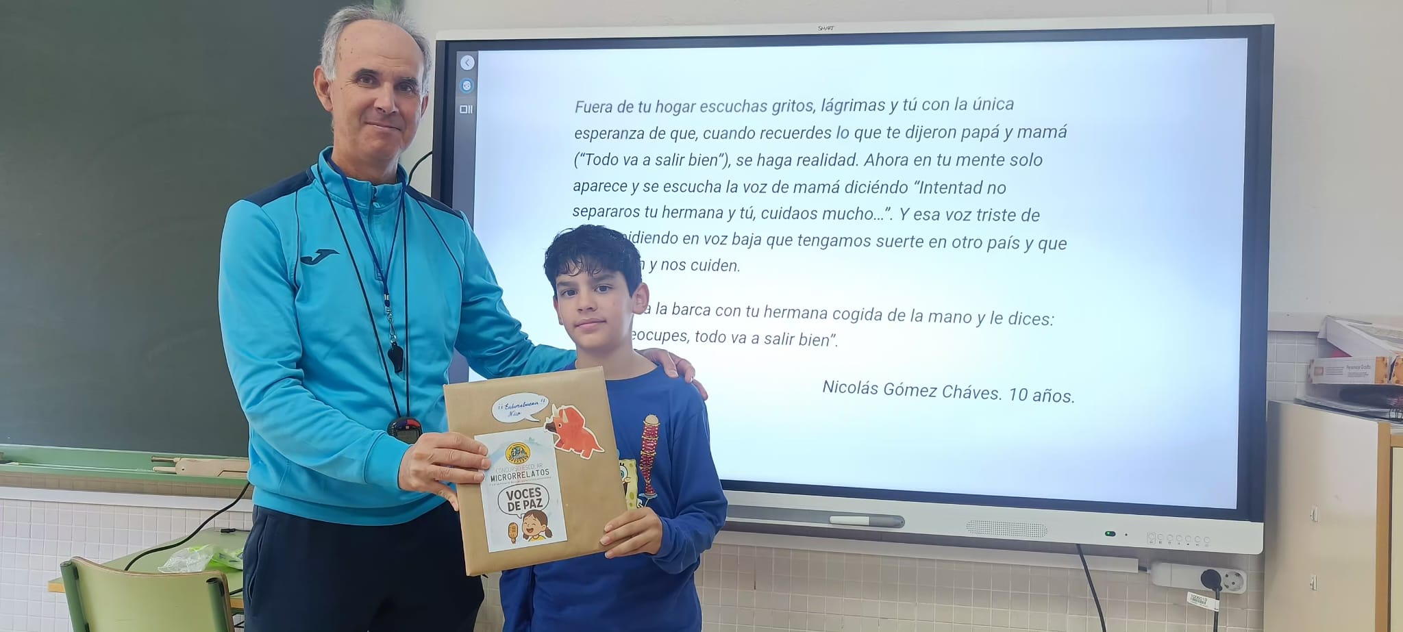 «Todo va a salir bien». Microrrelato ganador del concurso «Voces de Paz»