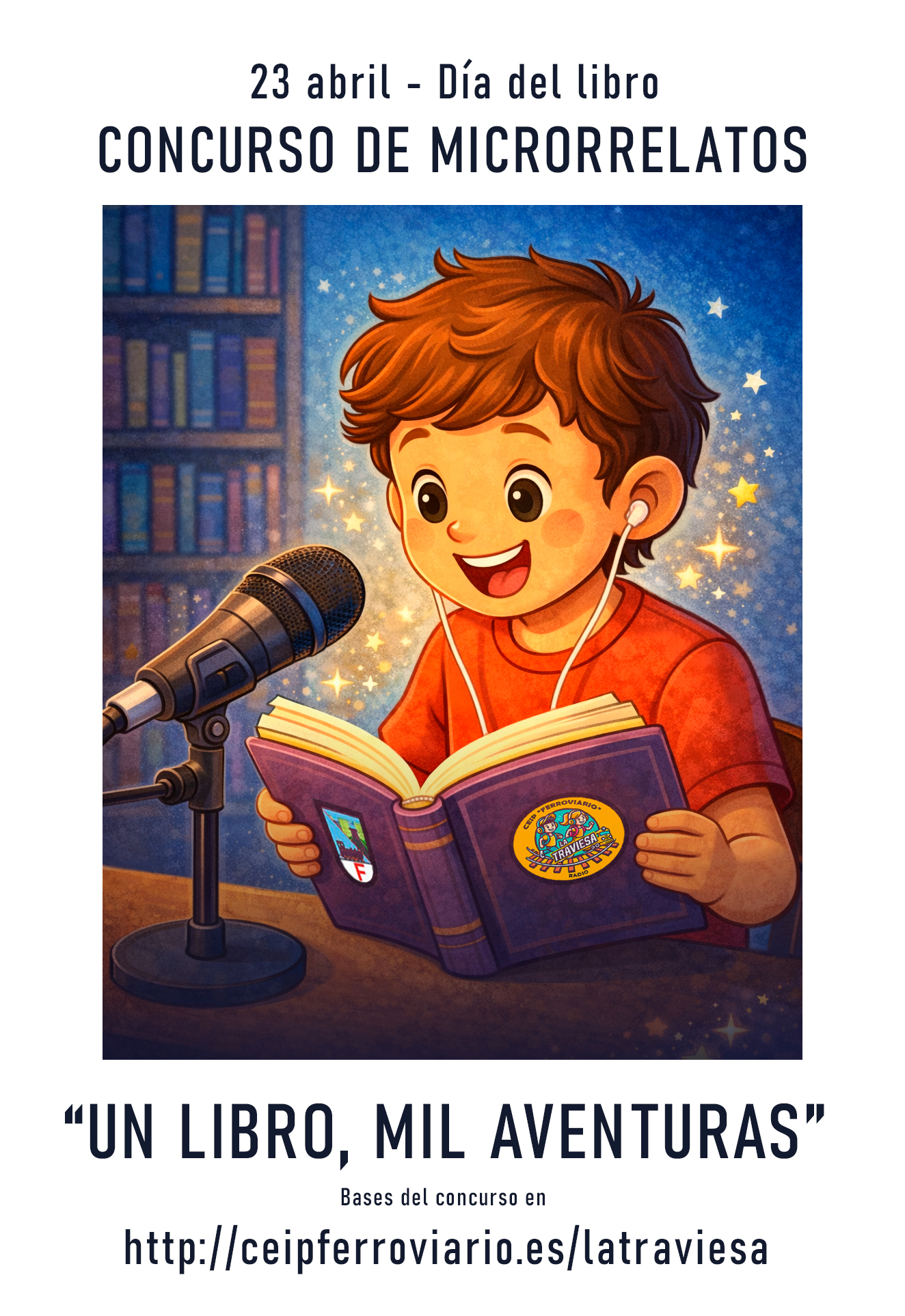 Concurso de microrrelatos «Un libro, mil aventuras»