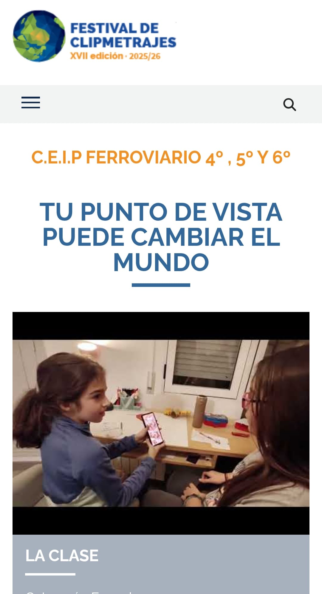 Clipmetrajes de Manos Unidas